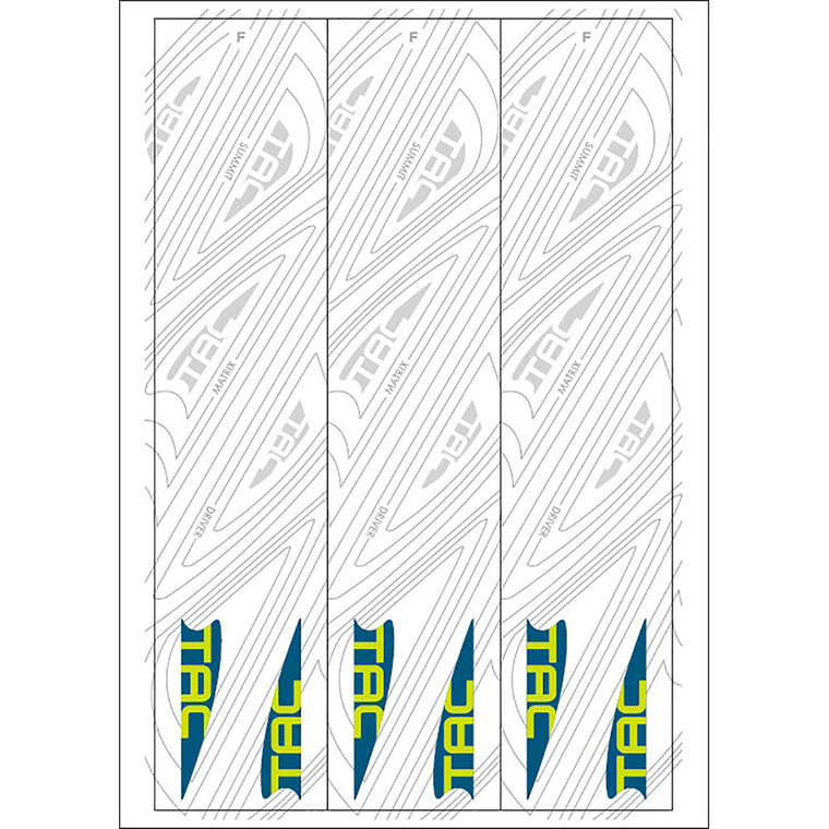 TAC Vanes Arrow Specific Wraps White Size F 5.5 13 pk. - 80TAC-0135108-1261
