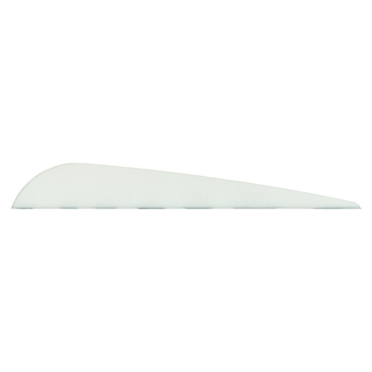 Bohning Bronco Vanes White 4 in. 100 pk. - 10502WH4
