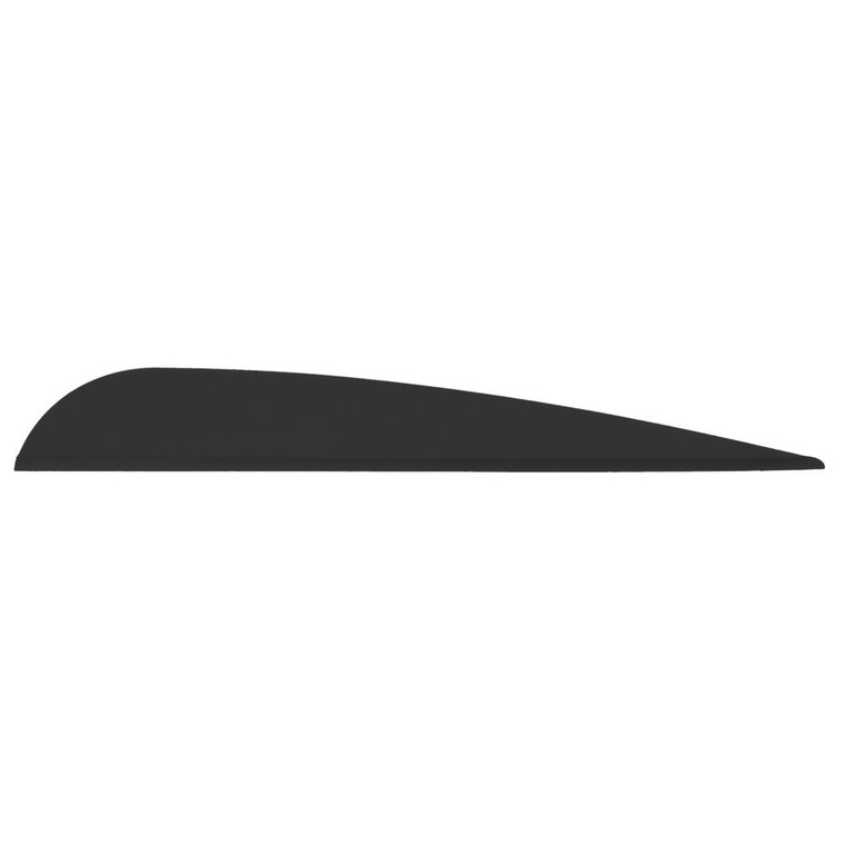 AAE Elite Plastifletch Vanes Black 3.875 in. 100 pk. - EPA40BK100