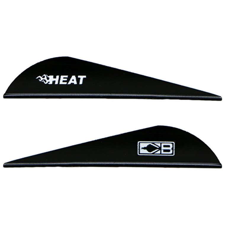 Bohning Heat Vanes Black 36 pk. - 101036BK