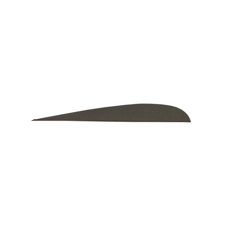 Gateway Parabolic Feathers Black 4 in. RW 100 pk. - 400RPSBK-100