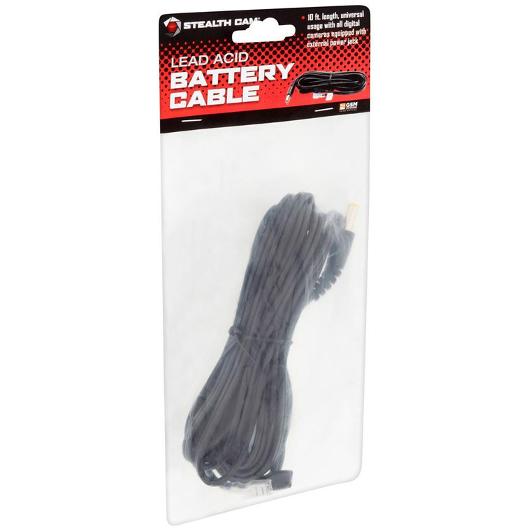 Stealth Cam Battery Cable 10 ft. - STC-CBL