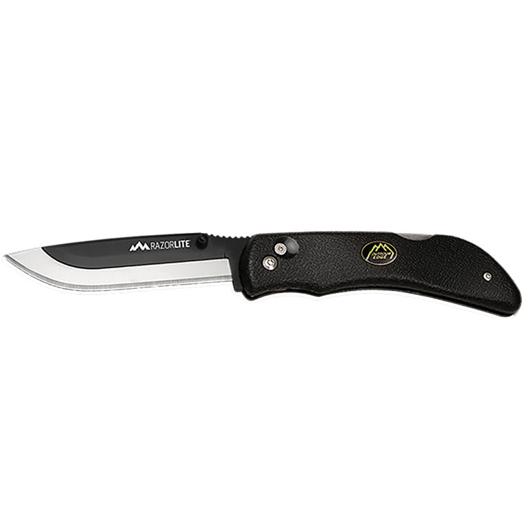 Outdoor Edge Razor-Lite Knife Black 6 Blades Clamshell - RL-10C