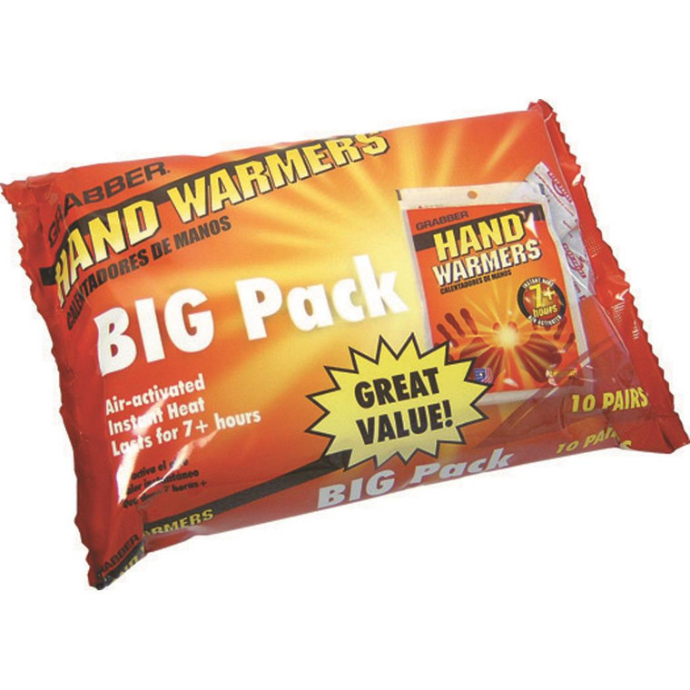 Grabber Hand Warmer Display 10 pr. - HWPP10