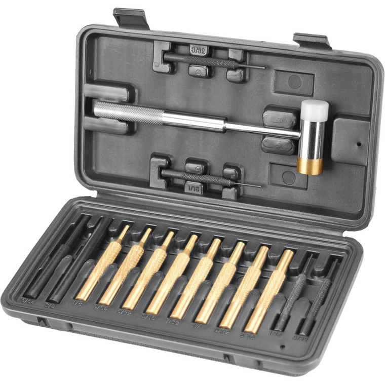 Wheeler Hammer and Punch Set Plastic Case - 951900