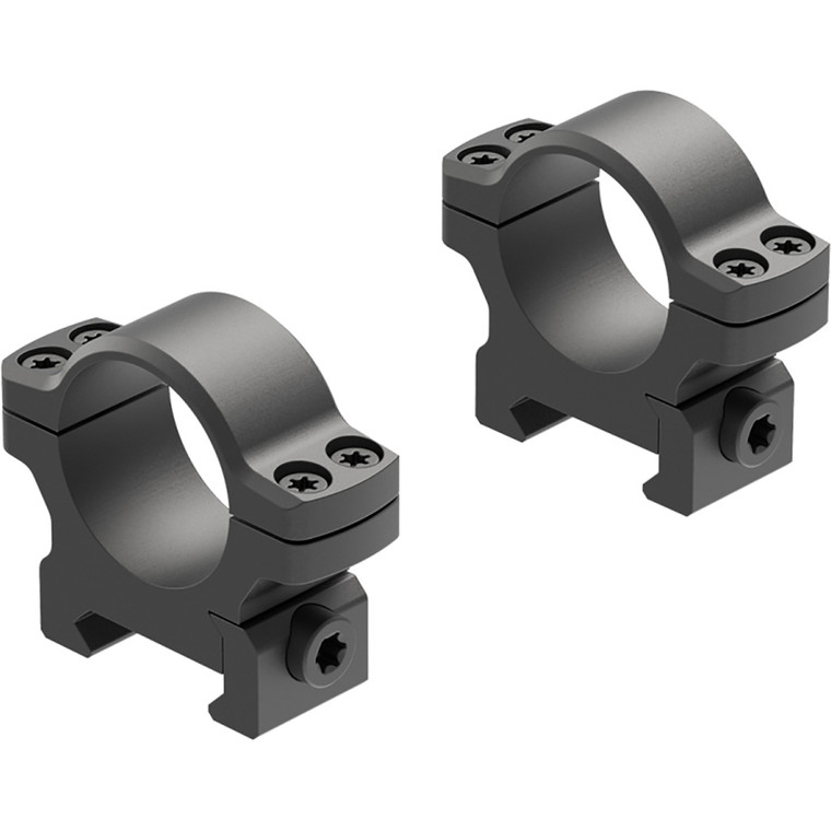 Leupold BackCountry Cross-Slot Scope Rings Matte 1 in. Low - 175116