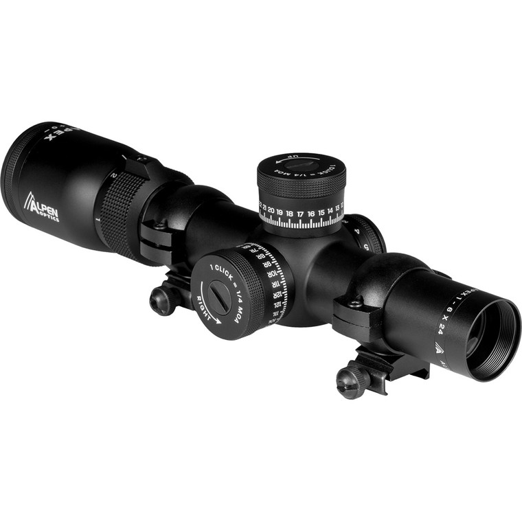 Alpen Apex Rifle Scope 1-6x24 - 4010