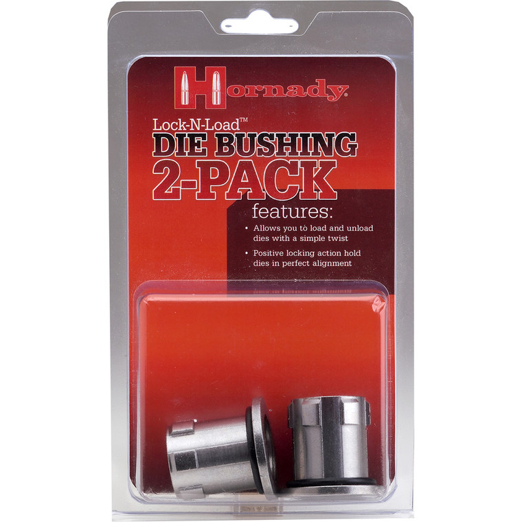 Hornady Lock-N-Load Die Bushing Metal Gray 2 pk. - 44094
