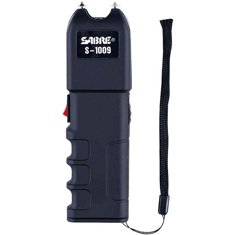 Sabre Tactical Stun Gun 1.25 uC with LED Flashlight - S-1009