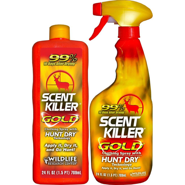 Wildlife Research Scent Killer Spray Gold Combo 24 oz. 2 pk. - 1259