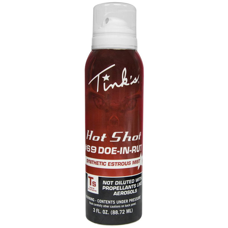 Tinks Hot Shot #69 Doe-In-Rut Estrous Synthetic 3 oz. - W5260