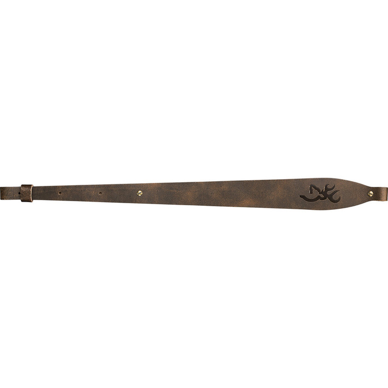 Browning Big Buckmark Gun Sling Brown Leather - 122488