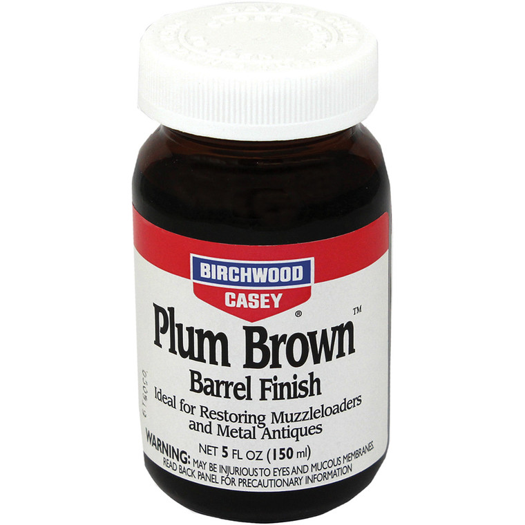 Birchwood Casey Plum Brown Barrel Finish Jar 5 oz. - BC-14130