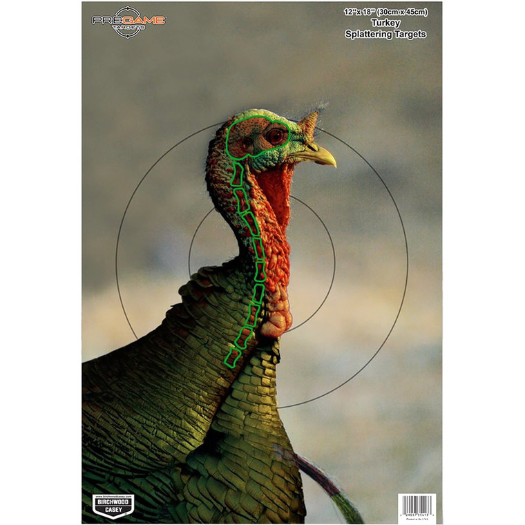 Birchwood Casey Pregame Turkey Target 12x18 in. 8 pk. - BC-35403
