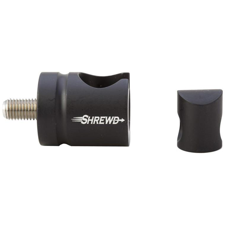 Shrewd Quick Disconnect Matte Black Straight - SMDSMBK