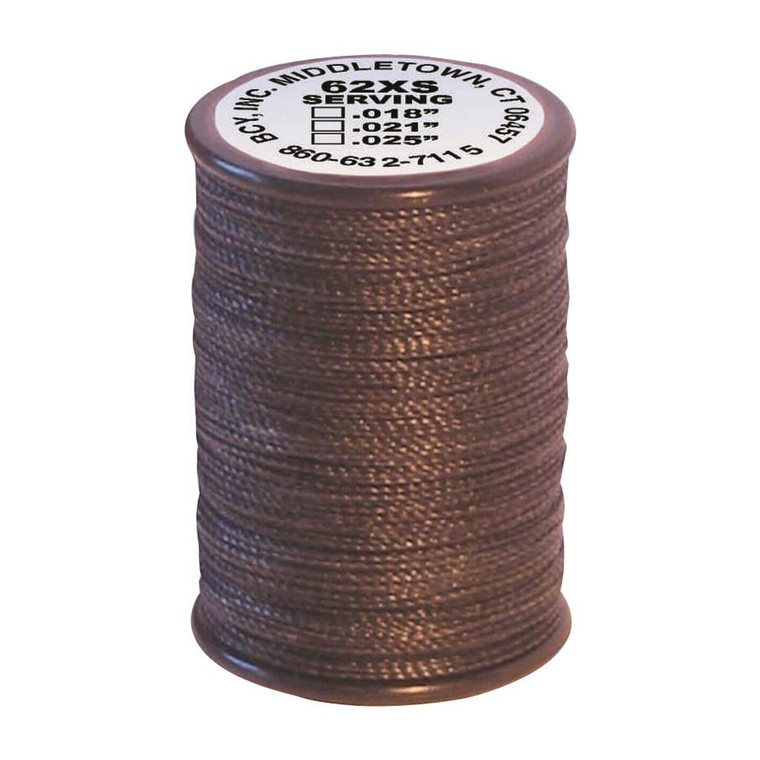 BCY 62XS Braided Center Serving Black .018 100 yds. -