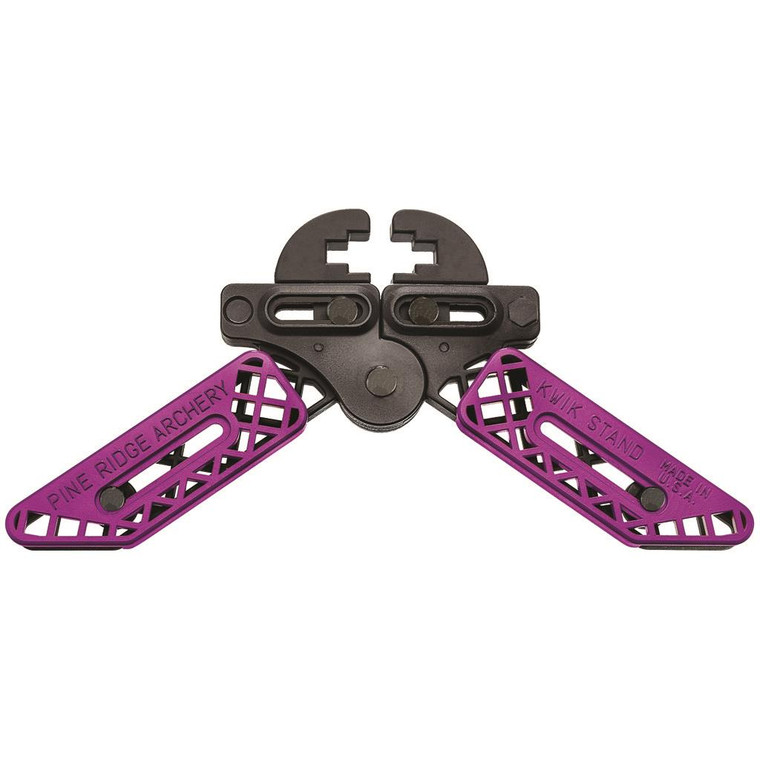 Pine Ridge Kwik Stand Bow Support Purple/Black - 2559-PR
