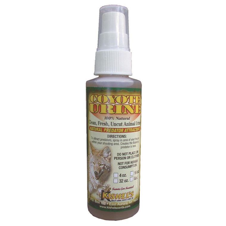 Kishels Coyote Urine 4 oz. - UCY4