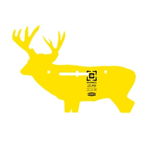 Caldwell 4001096 AR500 33% Deer - Target - 4001096