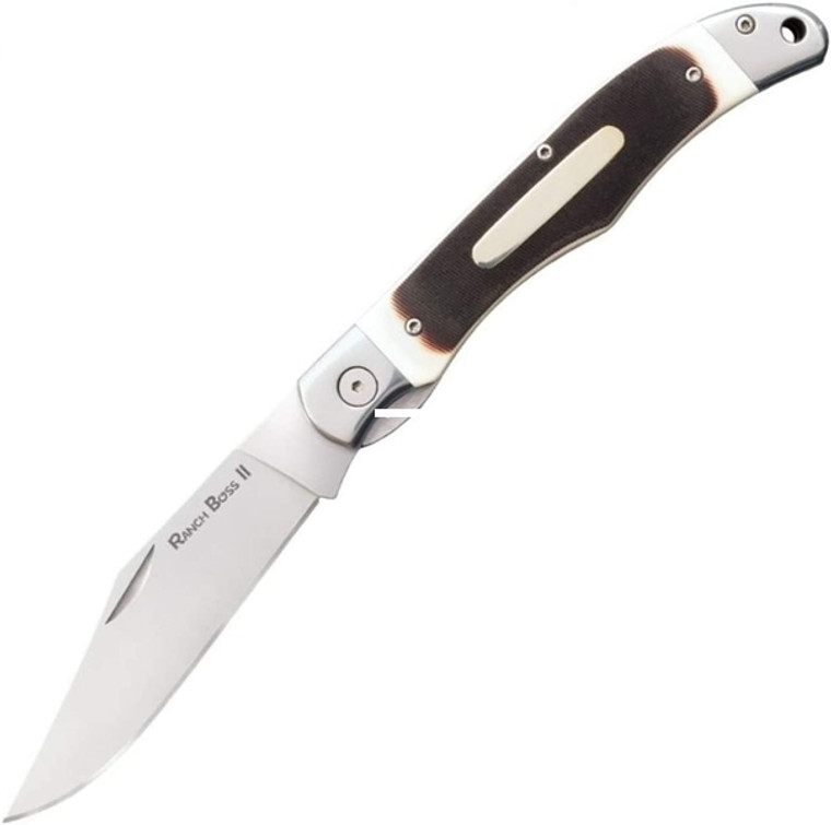Cold Steel CS-20NPM1 Ranch Boss II - Folding Knife, 4" Blade, 9 1/4" OAL - CS-20NPM1