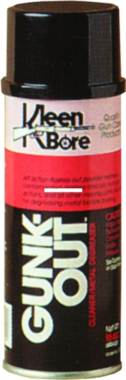 KleenBore GO5A Gunk Out Gun Metal - Cleaner/Degreaser 14oz. Spray Can - GO5A KleenBore GO5A Gunk Out Gun Metal - Cleaner/Degreaser 14oz. Spray Can - GO5A