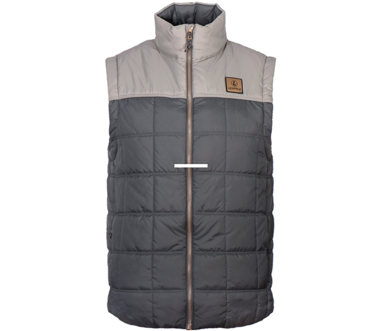 Leupold 181168 Santiam Insulated - Vest Gunmetal/Shadow Tan XL - 181168 Leupold 181168 Santiam Insulated - Vest Gunmetal/Shadow Tan XL - 181168