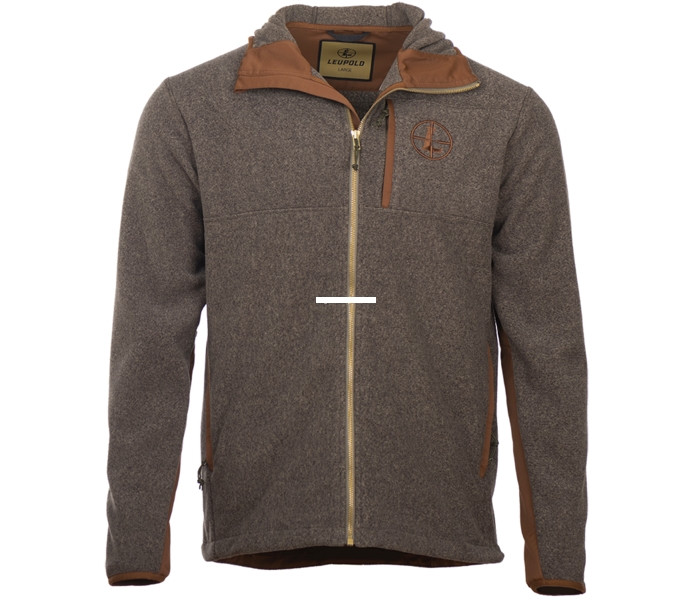 Leupold 182314 Make Ready Full Zip - Hooded Fleece Ash Green XL - 182314