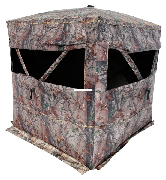 Muddy MUD-PVB3 Prevue 3 Man Hub - Style Ground Blind, 74" W X 74"L X - MUD-PVB3