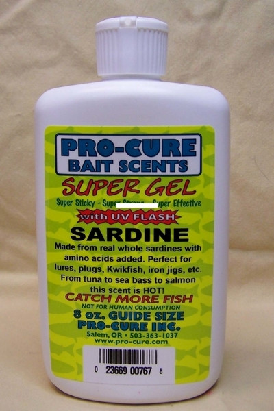 Pro-Cure G8-SAR Sardine Super Gel - 8oz Guide Size - G8-SAR
