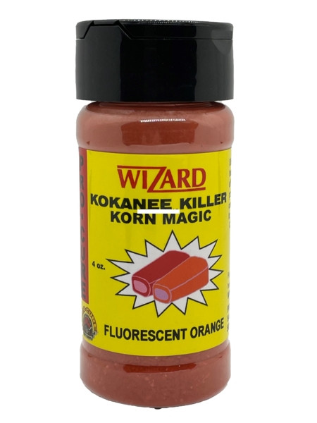 Pro-Cure WZ-KKO Wizard Kokanee Korn - Magic Fluorescent Orange - WZ-KKO