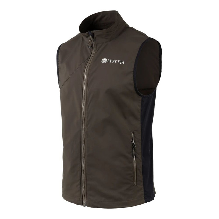 Beretta Usa Corp - Windshell Vest Brown Bark L - GT771T193508AAL