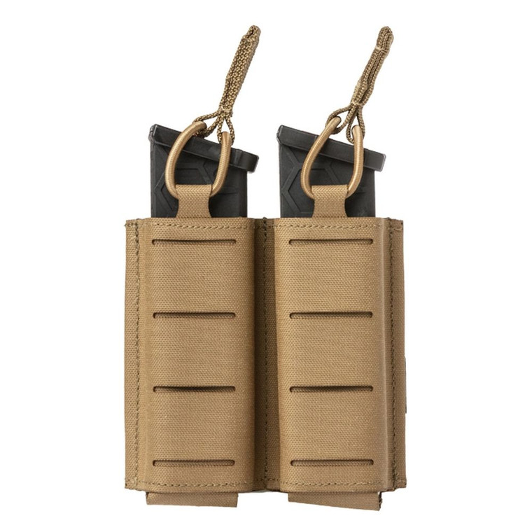 Sentry - Lowpro Dbl Pistol Mag Pouch Mol Coybrwn - 25LP04CB