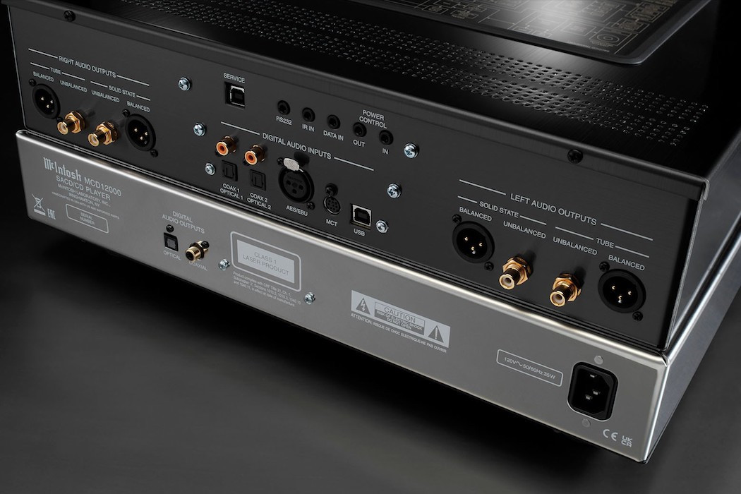 McIntosh MCD12000 SACD / CD Player with Reference Level DAC