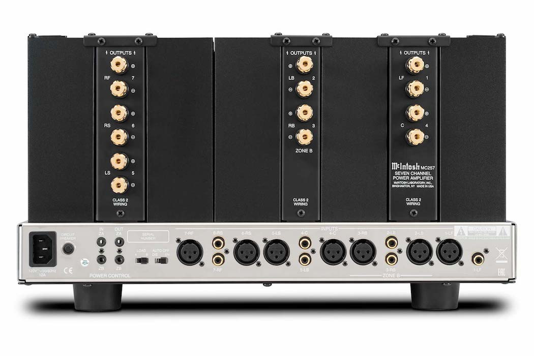 McIntosh MC257 7-Channel Solid State Power Amplifier