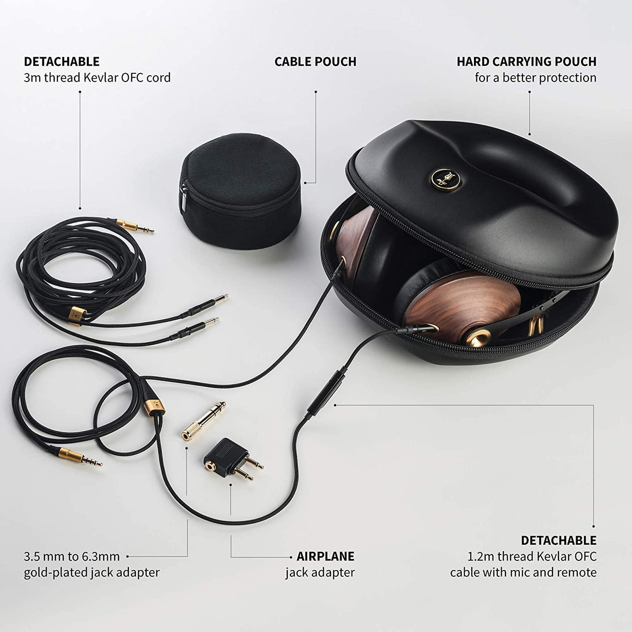 Meze 99 Classics Headphones — Walnut