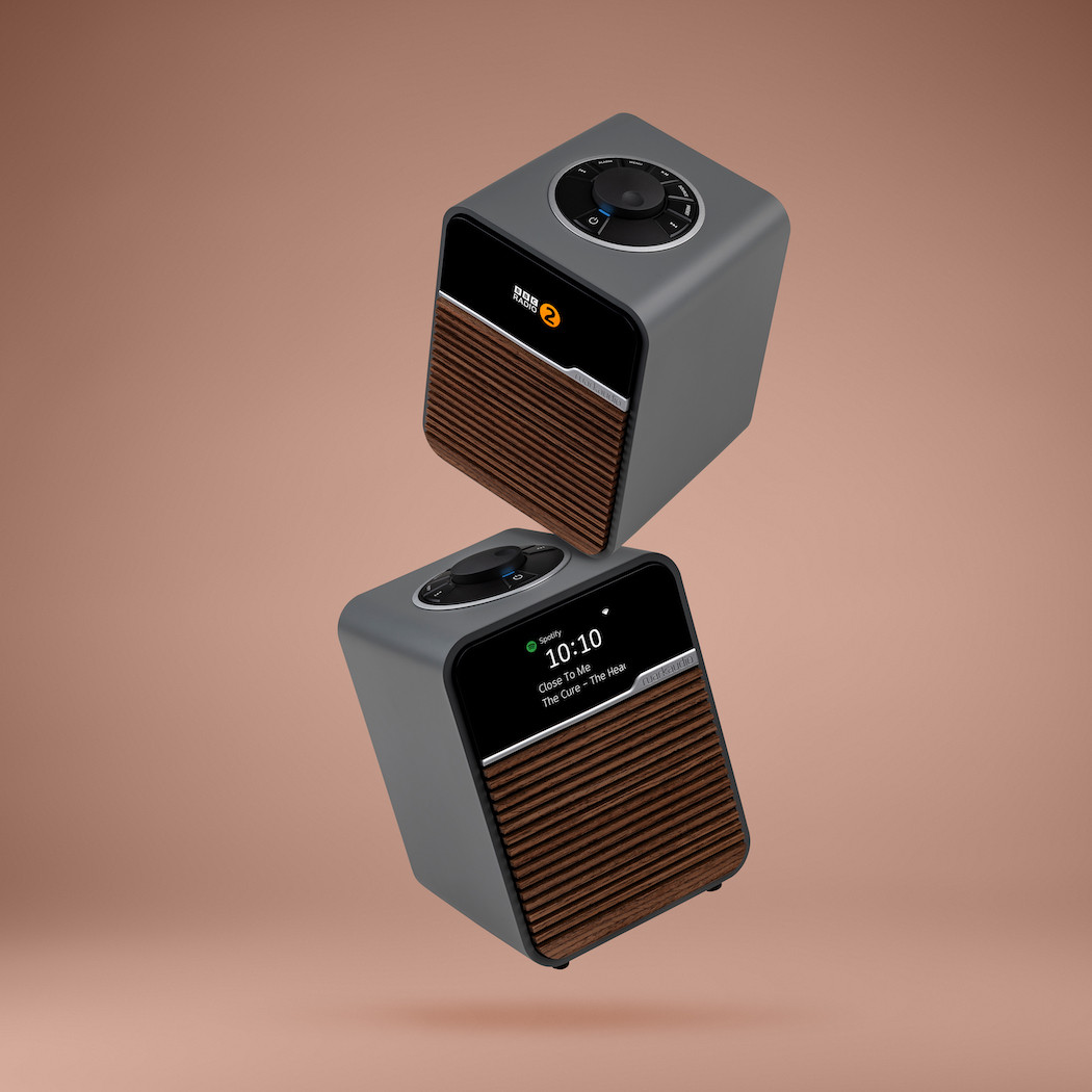 Radio Smart R1S - Wi-Fi, Bluetooth 5.2, FM RDS, DAB+, Spotify Connect, écran OLED, Réveil, Design Compact - 2