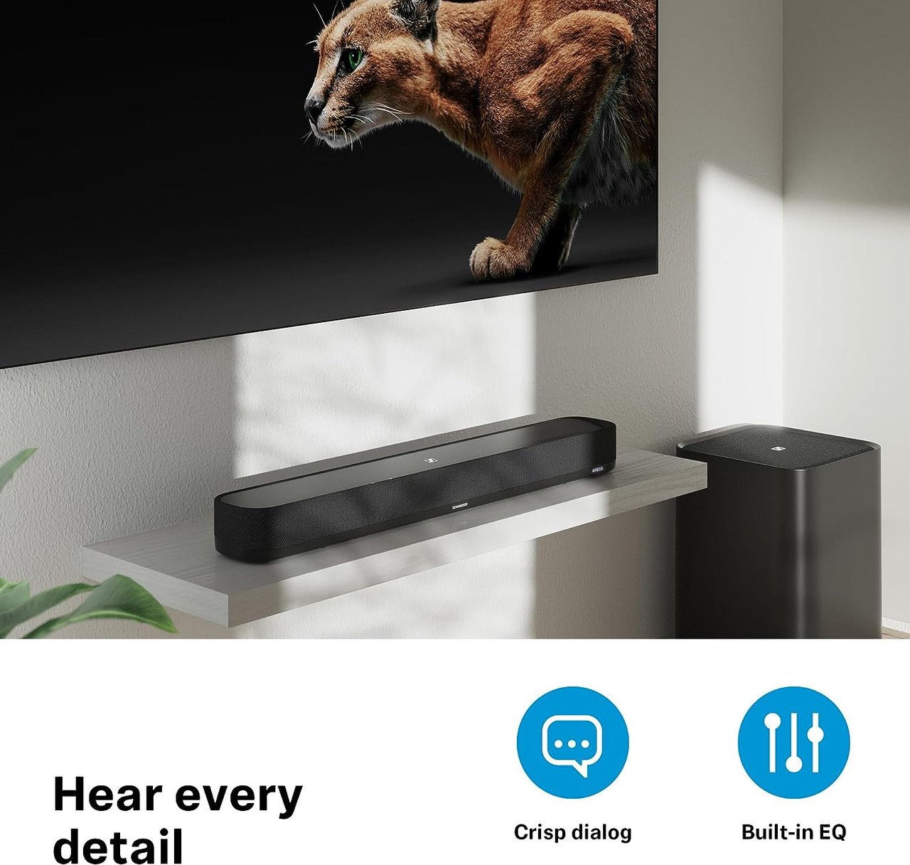 ゼンハイザー(Sennheiser) AMBEO Soundbar Mini Sennheiser AMBEO Soundbar Mini