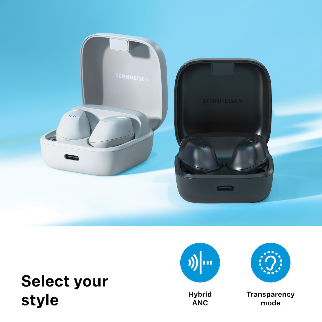 Sennheiser Accentum True Wireless ブルー Sennheiser ACCENTUM True Wireless Earbuds Blue ACCENTUM TRUE