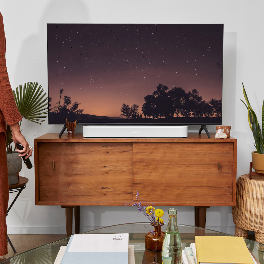 Apple Tv Sonos Beam Siri Setup Sonos Beam (Gen 2) Compact Smart