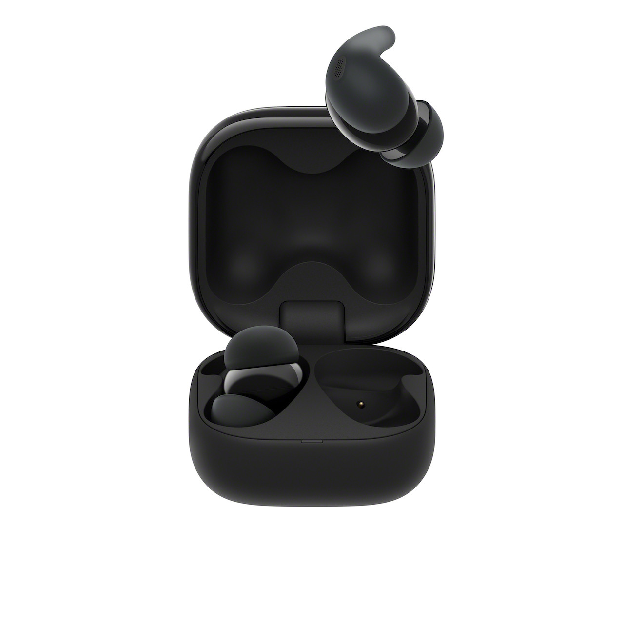 【ジャンク品】SONY LinkBuds Fit WF-LS910N ブラック黒 Sony LinkBuds Fit Truly Wireless Noise Canceling Earbuds
