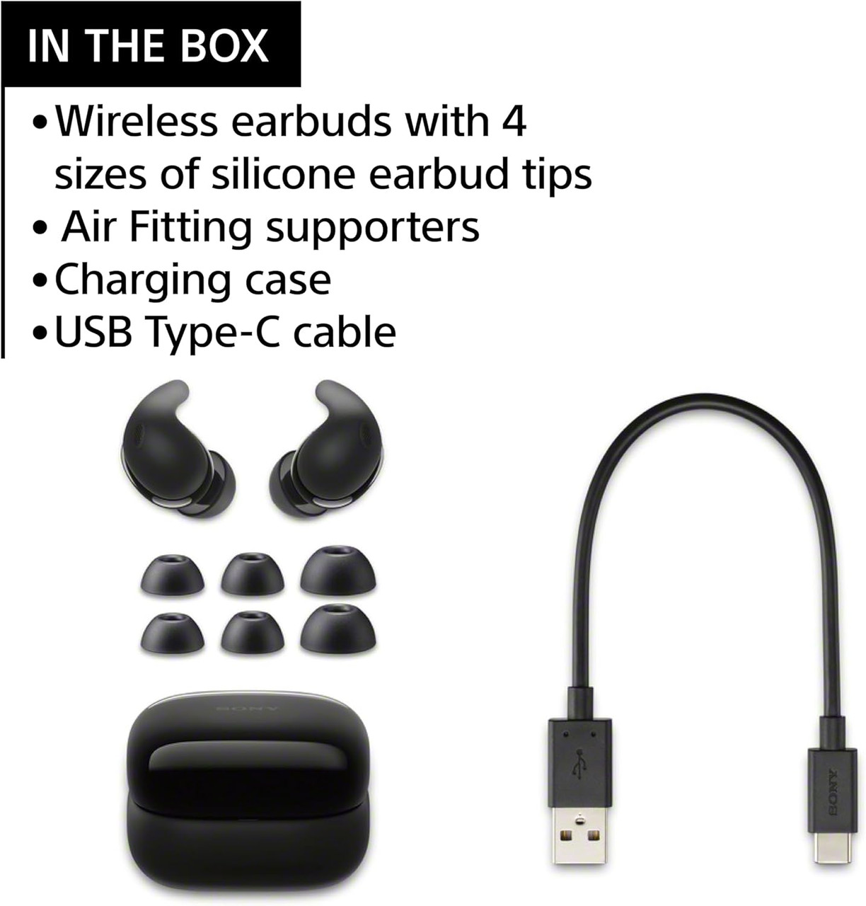 Sony LinkBuds Fit True Wireless Noise Cancelling Earbuds (WF