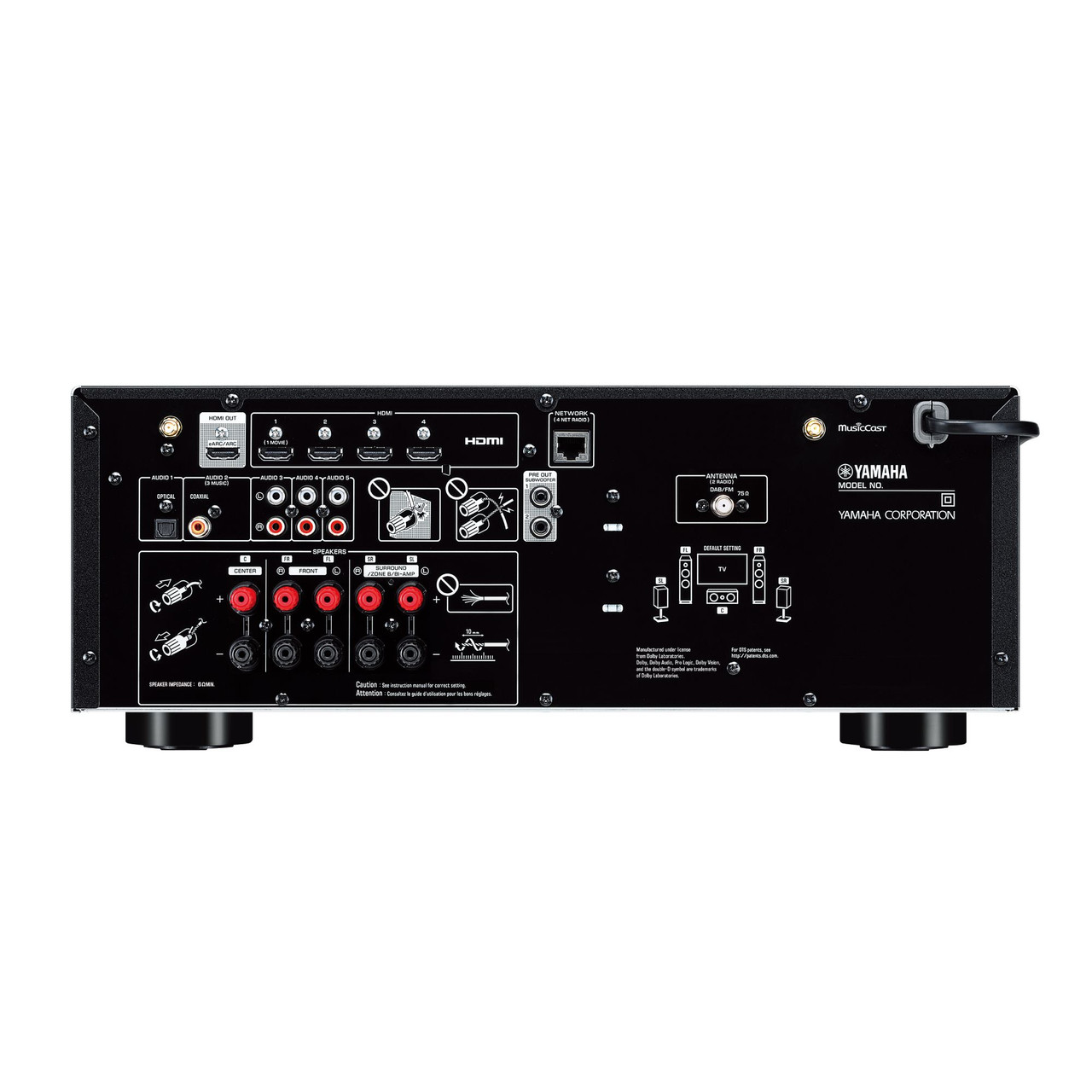 Yamaha RX-V4A 5-Channel A/V Receiver