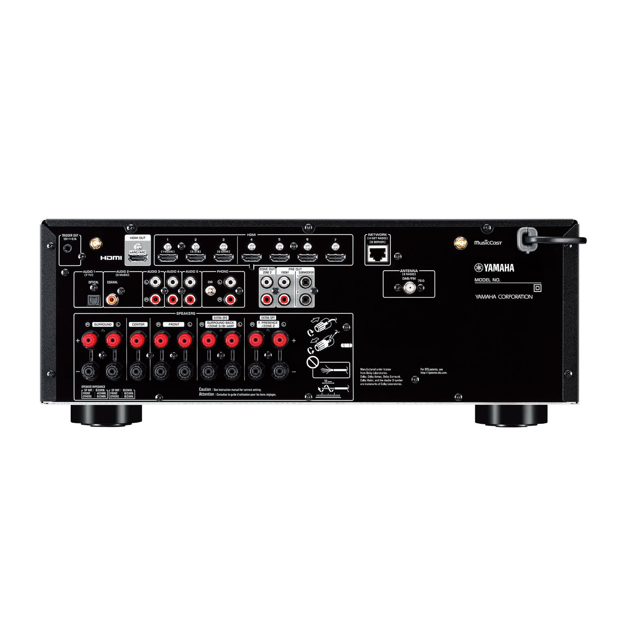 Yamaha RX-V6A 7-Channel A/V Receiver