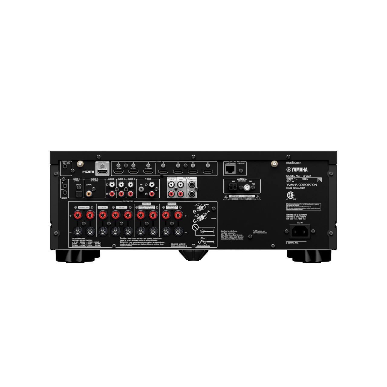 Yamaha RX-A2A Aventage 7-Channel A/V Receiver