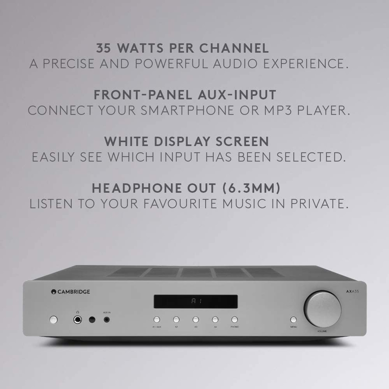 Cambridge Audio AXA35 Integrated Amplifier
