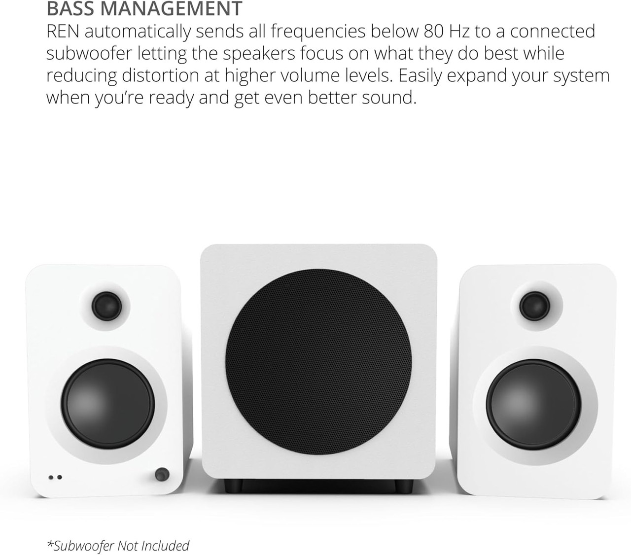Kanto REN Powered Speakers with HDMI - Main Image