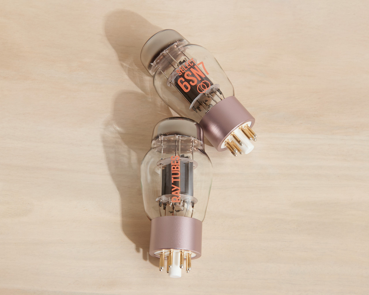 Tube électronique 6112 Raytheon (équivalent CV5007, 6SL7GT) - NOS (Neuf Old Stock) - 1 Pièce