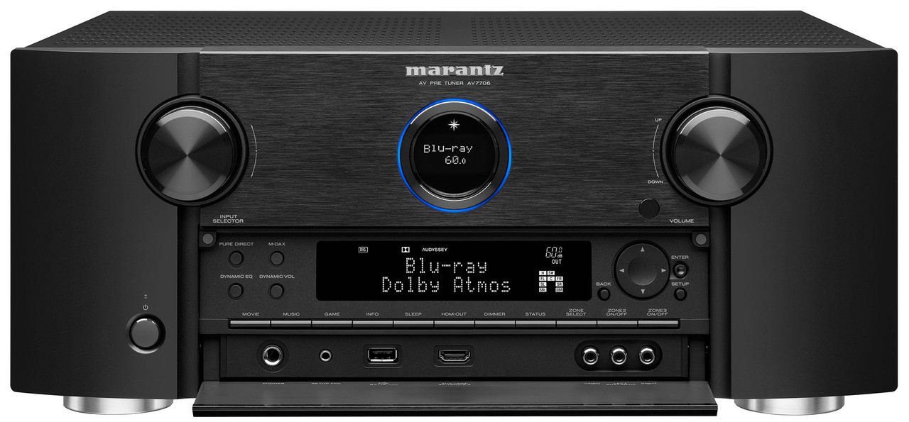Marantz AV7706 11.2 Channel 8K Surround AV Processor / Preamplifier