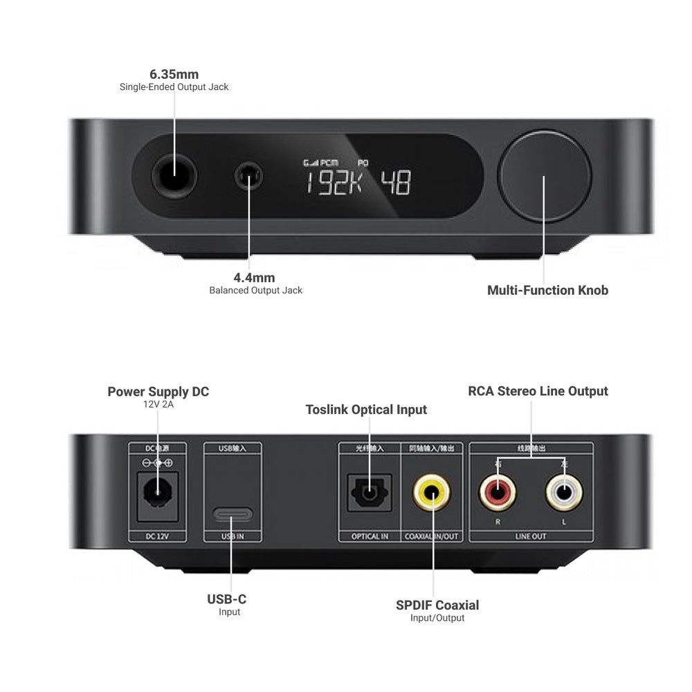 FiiO K11 R2R Desktop DAC and Headphone Amplifier