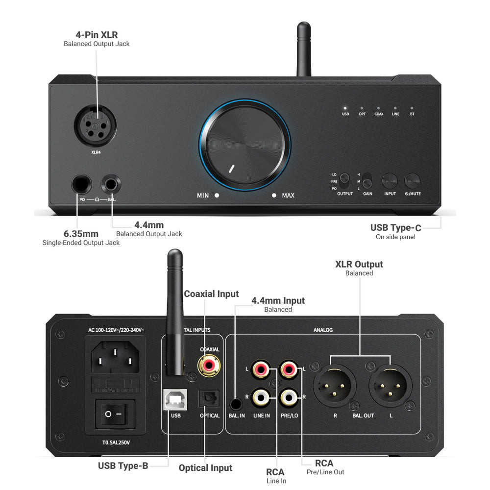 FiiO K9 AKM Desktop DAC and Headphone Amplifier — SHOWROOM MODEL FiiO K9 AKM Desktop DAC and Headphone Amplifier — SHOWROOM MODEL